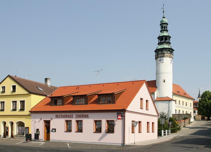 Penzion U Chodskeho Hradu Domažlice Esterno foto