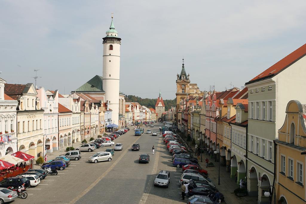 Penzion U Chodskeho Hradu Domažlice Esterno foto
